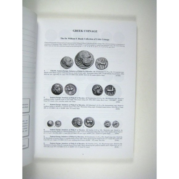 Mail Bid Sale 82 Auction Catalog Classical Numismatic Group  2009 Coins - Picture 2 of 6